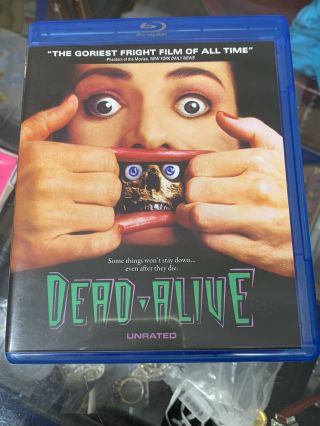 Dead Alive (blu - Ray Disc,  2011,  Unrated) Rare Oop