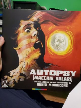 Autopsy Rare Horror Soundtrack On Vinyl Arrow Records Double Lp Ennio Morricone
