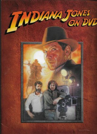 RARE Indiana Jones Harrison Ford on DVD Release Press Kit COMPLETE 2