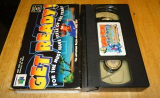 Diddy Kong Racing - N64 Nintendo Power Promo (VHS,  1997) Video Game Rare 2