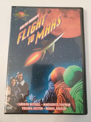 Flight To Mars (dvd,  2002) Walter Mirisch 