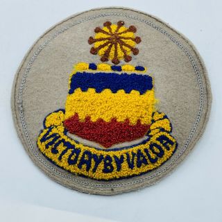 Very Rare Wwii Usaf Air Force Patch 20th Fighter Group Victory By Valor