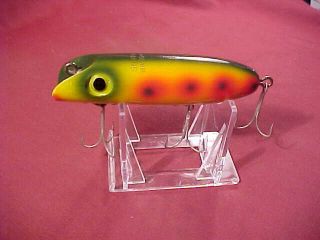 Vintage South Bend Bait Fishing Lure Bass - Oreno Color Y2