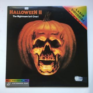 Rare Horror Laserdisc Halloween Ii 1983 Mca
