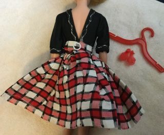 Vintage 60s Barbie Clone Babs Babette Annette Suzette Eegee Elite Doll Dress HTF 2