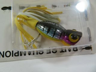 Fred Arbogast Fly Rod Hula Popper Fishing Lure