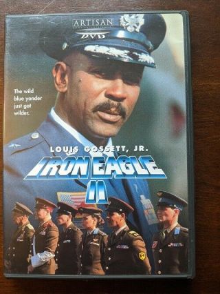 Iron Eagle 2 Ii Dvd Out Of Print Rare Louis Gossett Jr Action Classic Oop
