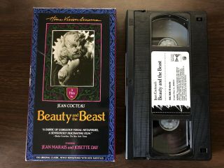 Beauty And The Beast - Vhs Like Rare - 1946 Jean Cocteau Public Media/janus