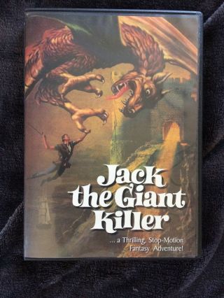 Jack The Giant Killer Dvd Rare 1962 Stop Motion