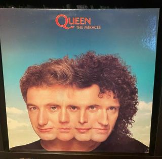 Rare Queen The Miracle Lp Us Press C1 - 92357 Freddie Mercury Brian May