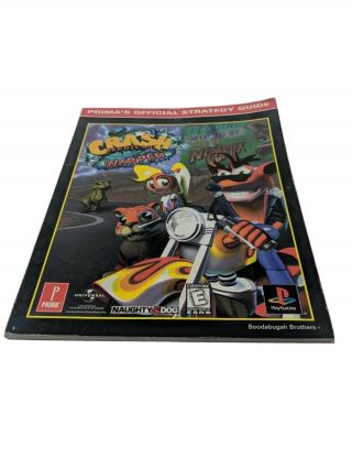 Crash Bandicoot 3 Warped Sony Ps1 | Prima Official Strategy Guide | Rare Vintage