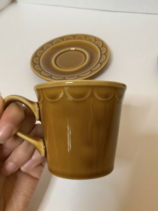 60/70’s vintage tea cups and saucers set 2