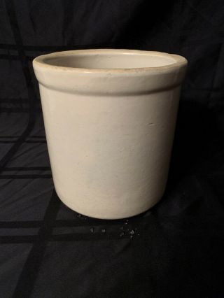 Crock Vintage 6” - 1/2 Gallon - Stoneware