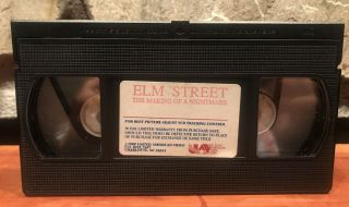 The Making of a Nightmare on Elm Street 4 Dream Master VHS Rare 1989 3