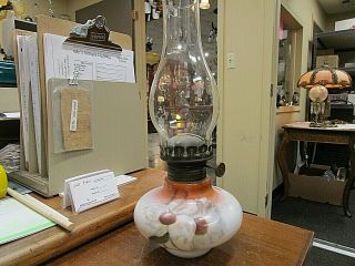 Signed Antique Climax Kerosene Lamp From 1890 
