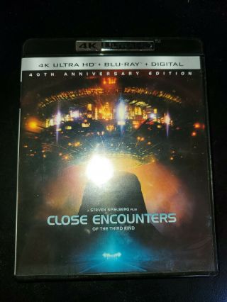 Close Encounters Of The Third Kind (4k Ultra Hd/blu - Ray,  Rare Oop)