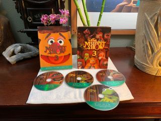 The Muppet Show Season 3 (dvd 2008 4 - Discs) Jim Henson Frank Oz Rare Complete