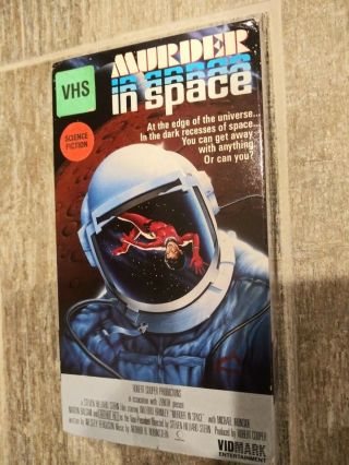 Murder In Space - (vhs,  1987) Rare
