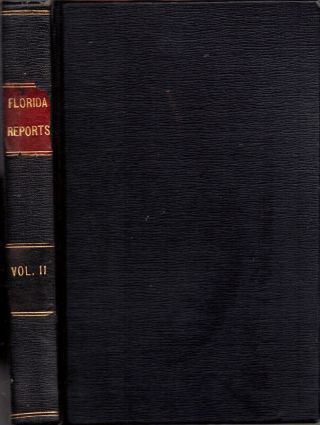 Rare 1867 Florida Law After Civil War Slavery Confederate 1st Edition Gift Idea