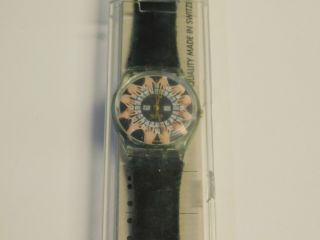 Swatch Watch Scuba 1994 " Samtgeist " Gg136 With Fresh Battery (rare Model)