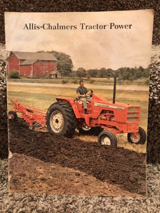 Rare 1950s Allis Chalmers Tractor D Series Dealer Advertising Brochure