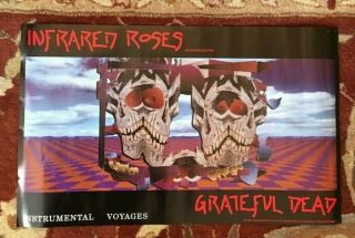Grateful Dead Infrared Roses Rare Promotional Poster From 1991