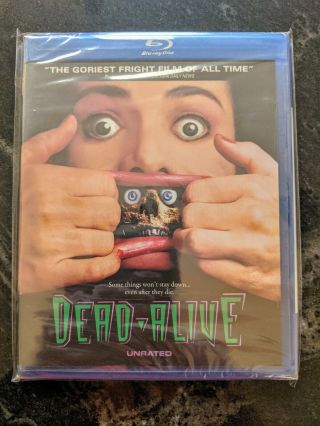 Dead Alive (blu - Ray Disc,  2011,  Unrated) Rare Oop