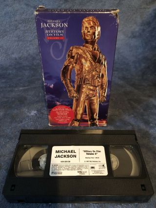 Michael Jackson Vhs - History On Film Volume 2 Vhs - Oop Rare