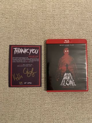 Never Hike Alone A Friday The 13th Fan Film Blu Ray Autographed Rare Red Case