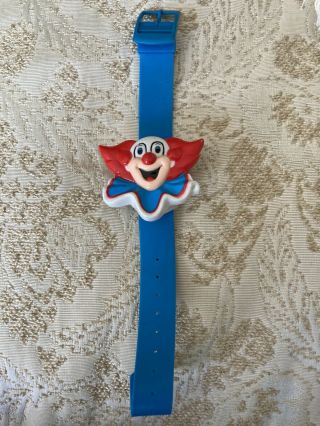 Larry Harmon’s Bozo The Clown Vintage Watch Wristwatch Toy Pre Owned