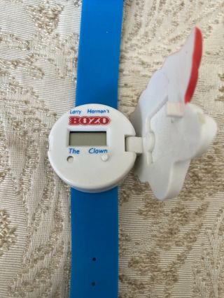 Larry Harmon’s Bozo The Clown Vintage Watch Wristwatch Toy Pre Owned 2