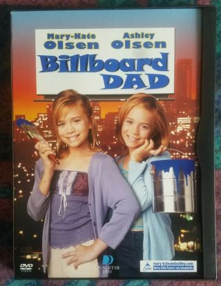 Billboard Dad (dvd,  2002) Mary Kate And Ashley Olsen Rare Oop