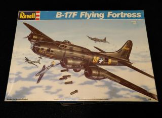 Revell B - 17f Flying Fortress 1/48 Scale Model Kit 4701 Unbuilt Nib Rare