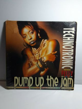 Technotronic Rare Pump Up The Jam 12” Vinyl Record Featuring Felly