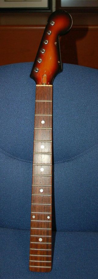 Vintage Rare 1966 Conrad Japan 6 String Electric Guitar Neck Luthier Parts