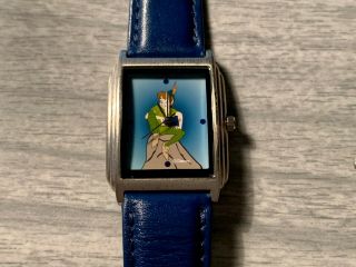 Rare Vintage 90s Disney Cast Member Peter Pan Watch Limited 3 Of 300