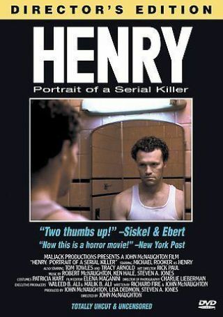 Henry Portrait Of A Serial Killer (dvd,  1998,  Directors Edition) Rare
