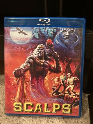 Scalps Blu Ray Retromedia Limiteded Only 2000 Made Rare Oop