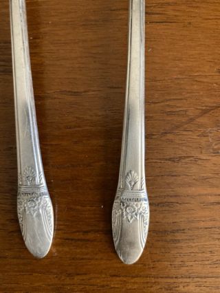 1847 Rogers Bros International Silverplate FIRST LOVE Knife Fork Spoon 2