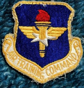 Vintage Air Training Command Patch Us Air Force Usaf Military Vietnam War Rare