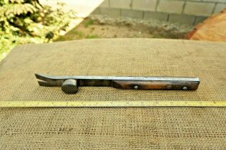 Antique Bridgeport Hardware Mfg.  Co.  No.  120 Crate Tool - Hammer - Pry Bar - Nail Puller 2