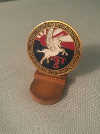 Challenge Coin Us Navy Fleet Logistics Support Squadron 30.  2 " Coin Rare