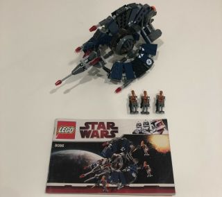 Rare Lego Star Wars 8086 Droid Tri - Fighter 99 Complete,  Instructions