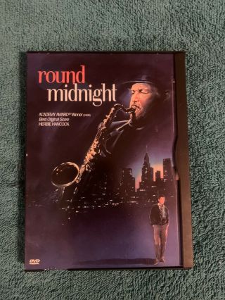 Round Midnight (dvd,  2001) Oop Dvd Rare Her Is Handcock Music Drama Snapcase