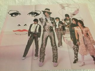 Prince And The Revolution Purple Rain Poster 1984 Folded Rare No Music