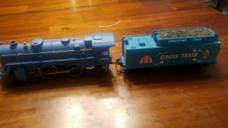 Lionel Circus Train Set Sears Ltd Ed Steam Engine (rare Set) And Tender