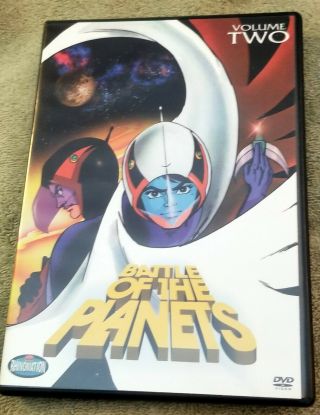 Battle Of The Planets - Vol.  2 (dvd,  2001) Rare Oop Animation