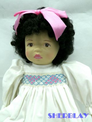 Vintage Dolls By Pauline Cloth Doll 21 " Jessica