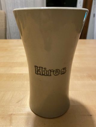 Vintage Hires Root Beer Stoneware Advertising Mug Stein Tankard