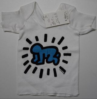 Keith Haring Pop Shop Art Rare Radiant Baby Shirt Authentic Vintage